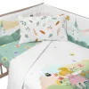 Cot protector HappyFriday Mr Fox Dreaming Multicolour 210 x 40 cm