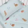 Cot Bedding Set HappyFriday HF Mini Dinosaur Multicolour Baby Crib