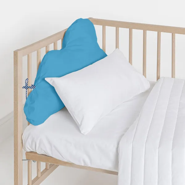Протектор кроватки HappyFriday Basic Kids Cloud бирюзовый 60 x 40 cm