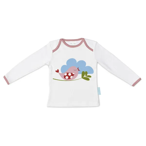 Children’s Long Sleeve T-shirt HappyFriday Mr Fox Little Birds Multicolour 12-18 Months