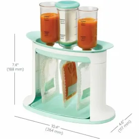 Food Preservation Container Infantino White Plastic