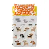 Cot Bedding Set HappyFriday Mr Fox Dogs Multicolour