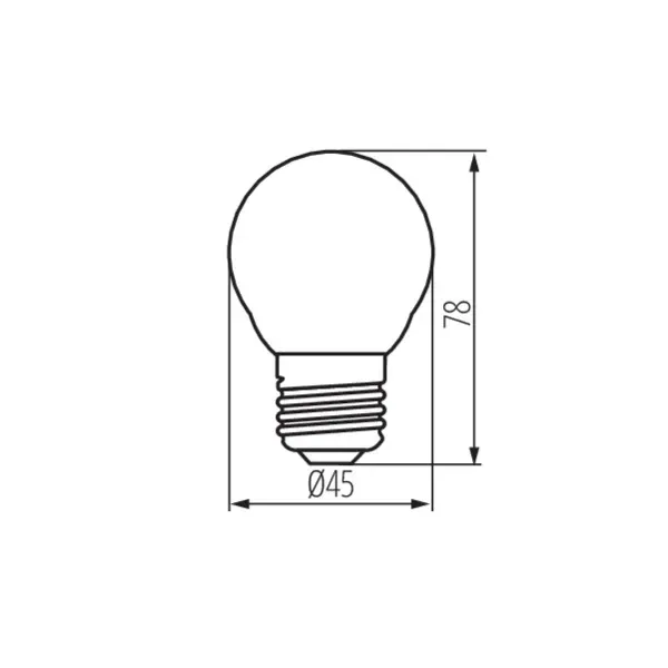 LED light source XLED G45M