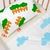 Cot Bedding Set HappyFriday Mr Fox Piggys Multicolour Baby Crib