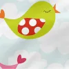 Vaikiškos lovelės apsauga HappyFriday Mr Fox Little birds Spalvotas 210 x 40 cm
