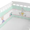 Cot protector HappyFriday Mr Fox Pumpkin Multicolour 210 x 40 cm
