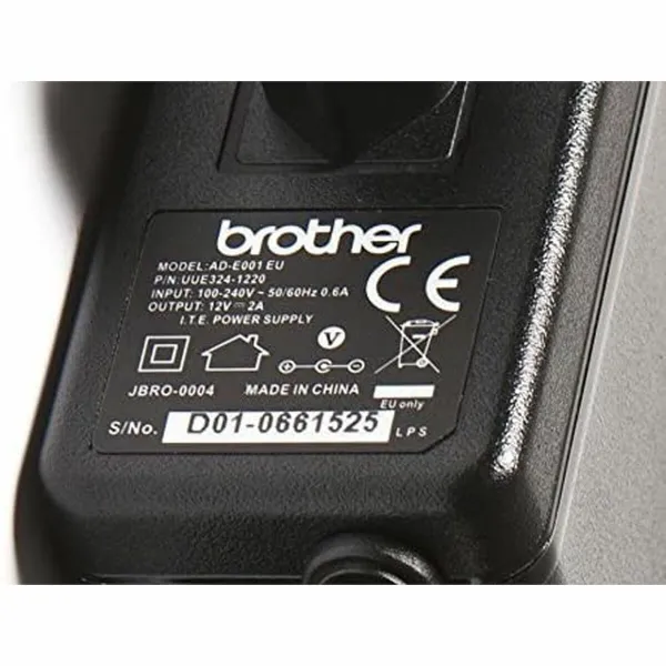 Current Adaptor Brother ADE001EU Black