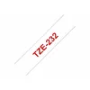 Laminēta lente iekārtu marķēšanai Brother TZE232