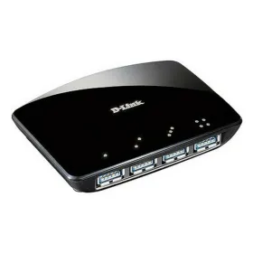4-Port USB Hub D-Link DUB-1340 USB 3.0 Black