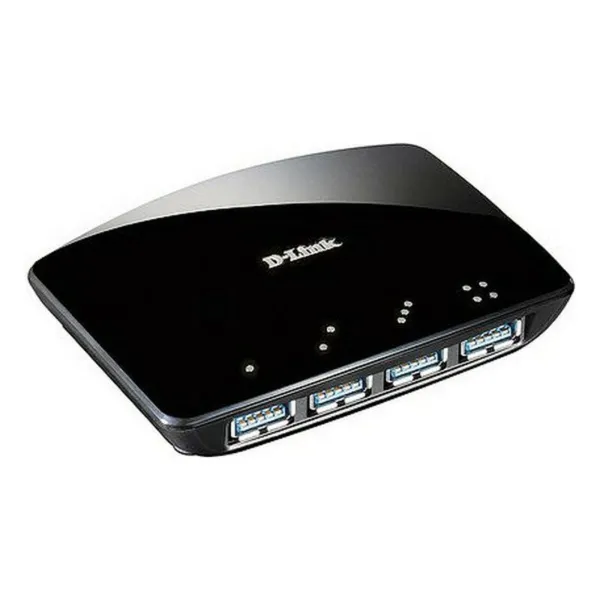 4-Port USB Hub D-Link DUB-1340 USB 3.0 Black