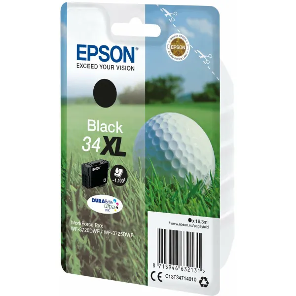 Original Ink Cartridge Epson C13T34714020 Black