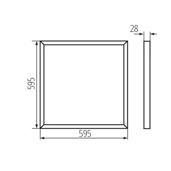 LED panel BAREV BL