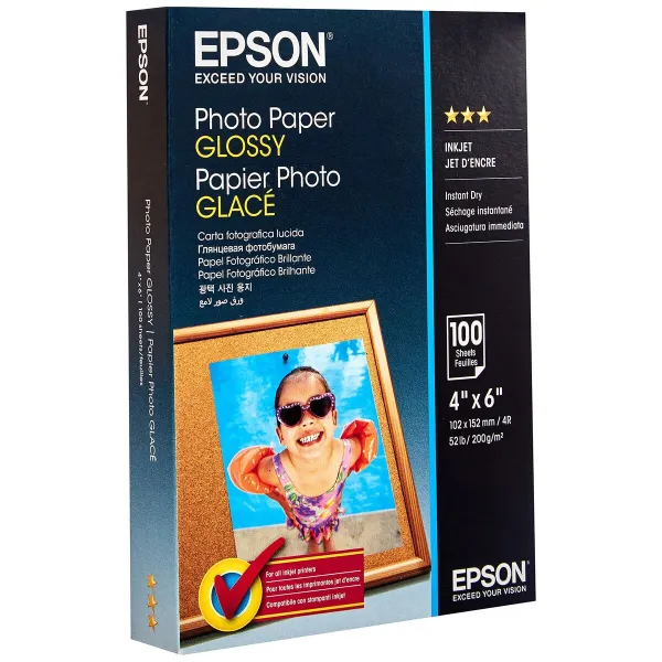 Набор картриджа и фотобумаги Epson C13S042548 A7 (1 штук)