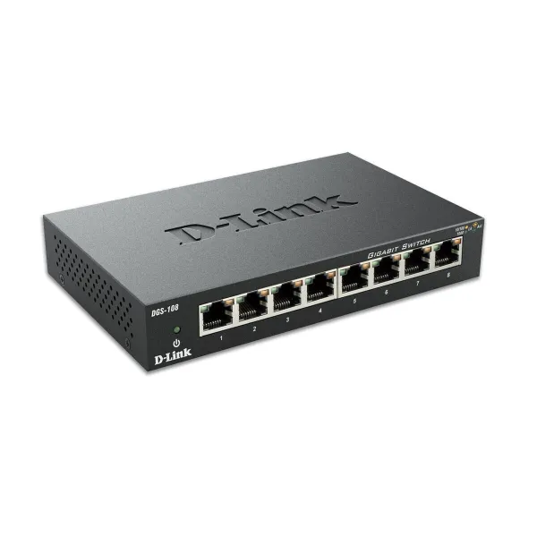Slēdzis D-Link DGS-108