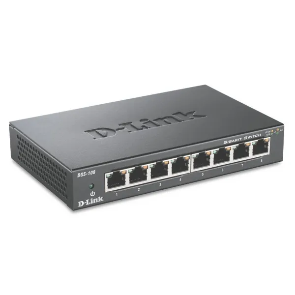 Slēdzis D-Link DGS-108