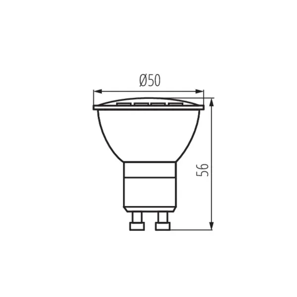 LED light source GU10 LED