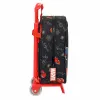 Mokyklinė kuprinė su ratukais Safta Spiderman Hero Juoda 22 x 27 x 10 cm