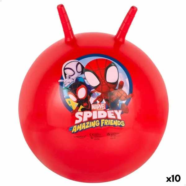 Šokinėjantis kamuolys Spidey Ø 45 cm Sarkans (10 gb.)