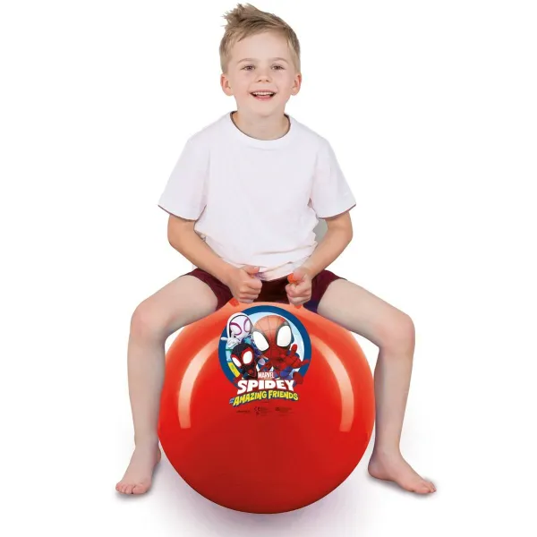 Šokinėjantis kamuolys Spidey Ø 45 cm Sarkans (10 gb.)