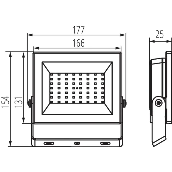 LED floodlight GRUN NV