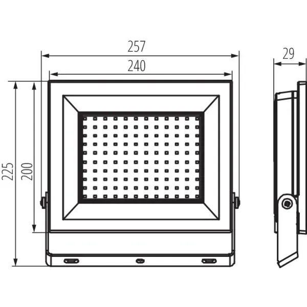 LED floodlight GRUN NV