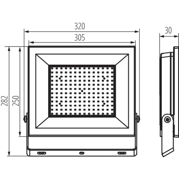 LED floodlight GRUN NV