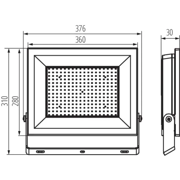 LED floodlight GRUN NV