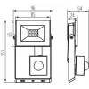 LED floodlight GRUN NV