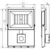 LED floodlight GRUN NV