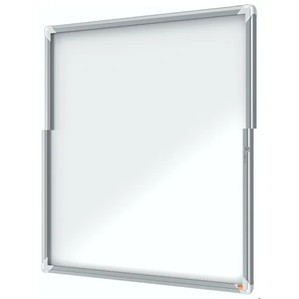 Bulletin board Nobo Panorama White Aluminium Crystal 100 x 97,2 x 4,5 cm