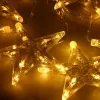 Valoverho Springos CL4139, 70 LED, tähdet, lämmin valkoinen