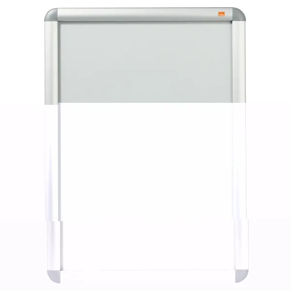 Bulletin board Nobo Silver Aluminium polypropylene