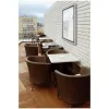 Cork board Nobo White Aluminium