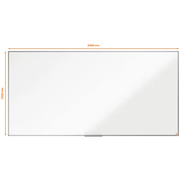 Magnētiskais dēlis Nobo Essence Balts Tērauds 240 x 120 cm