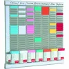 Monthly planner Nobo Sidabras Aliuminis