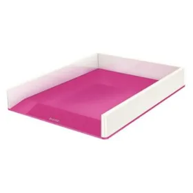 Filing Tray Leitz Fuchsia Plastic