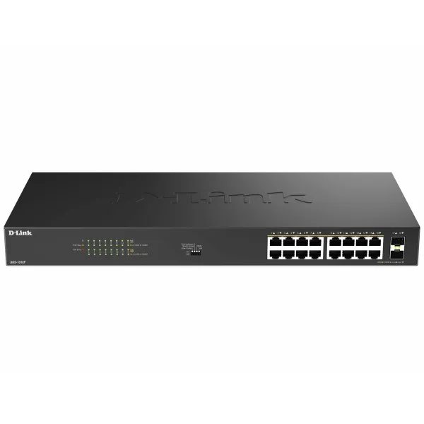 Komutatorius D-Link DGS-1018P/E