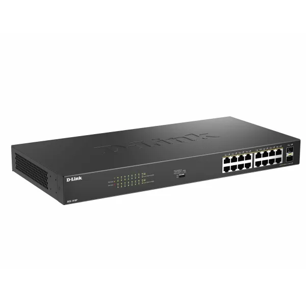 Komutatorius D-Link DGS-1018P/E