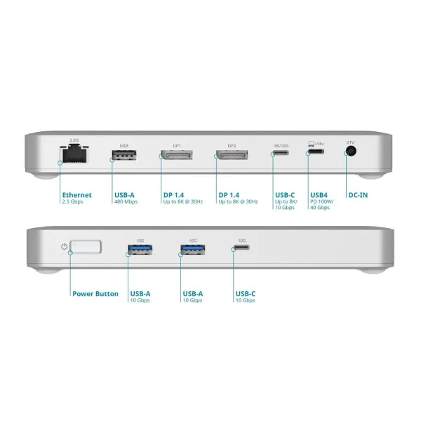 USB Centrmezgls D-Link DUF-901/E Pelēks 100 W