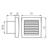 Metal distribution board KP-DB-I-MF