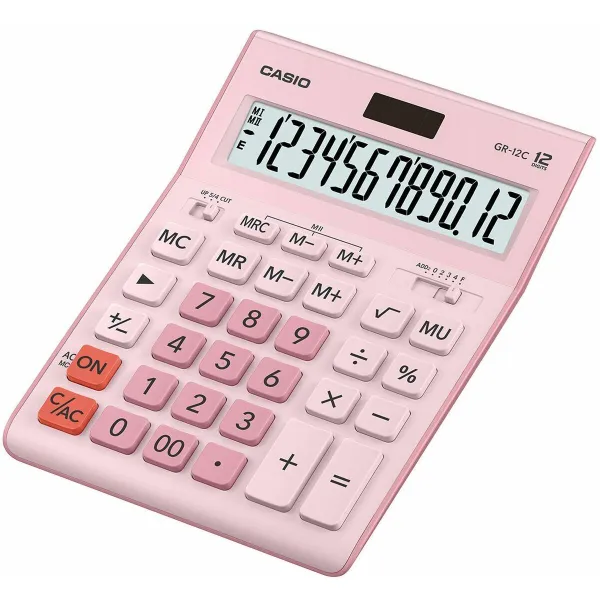 Laskin Casio GR-12C-PK-W-EP Hartsi