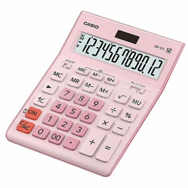 Calculator Casio GR-12C-PK-W-EP Resin