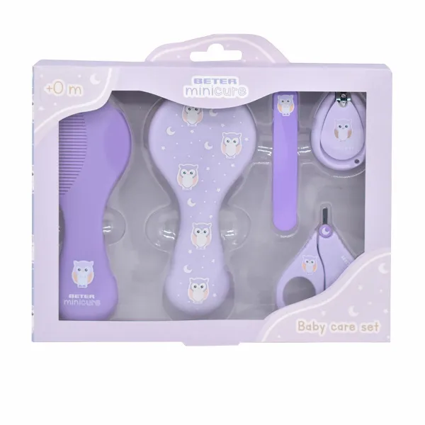 Детский подарочный набор Beter Mini Cure Baby Care Búho Сова 5 Предметы