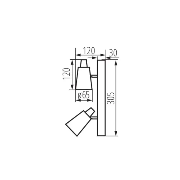 Wall & ceiling lighting fitting SEMPRA