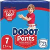 памперсы Dodot Pants Размер 7 17 kg (23 штук)