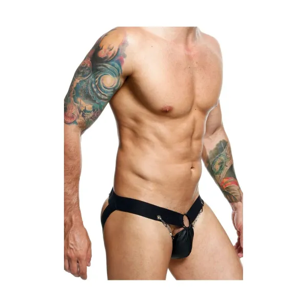 Stringa biksītes Mob Eroticwear Melns