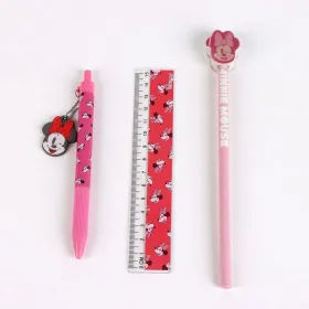 Stationery Set Minnie Mouse Multicolour 4 Pieces
