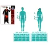 Маскарадные костюмы для взрослых Th3 Party Чёрный Разноцветный Парень-асессин (3 Предметы)