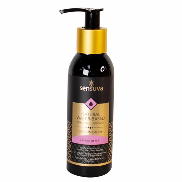 Slide Waterbased Lubricant Sensuva Cotton Candy 125 ml