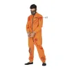 Kostumas suaugusiems Negyvas kalinys Oranžinė Vaikinas-asasinas XL (XL)